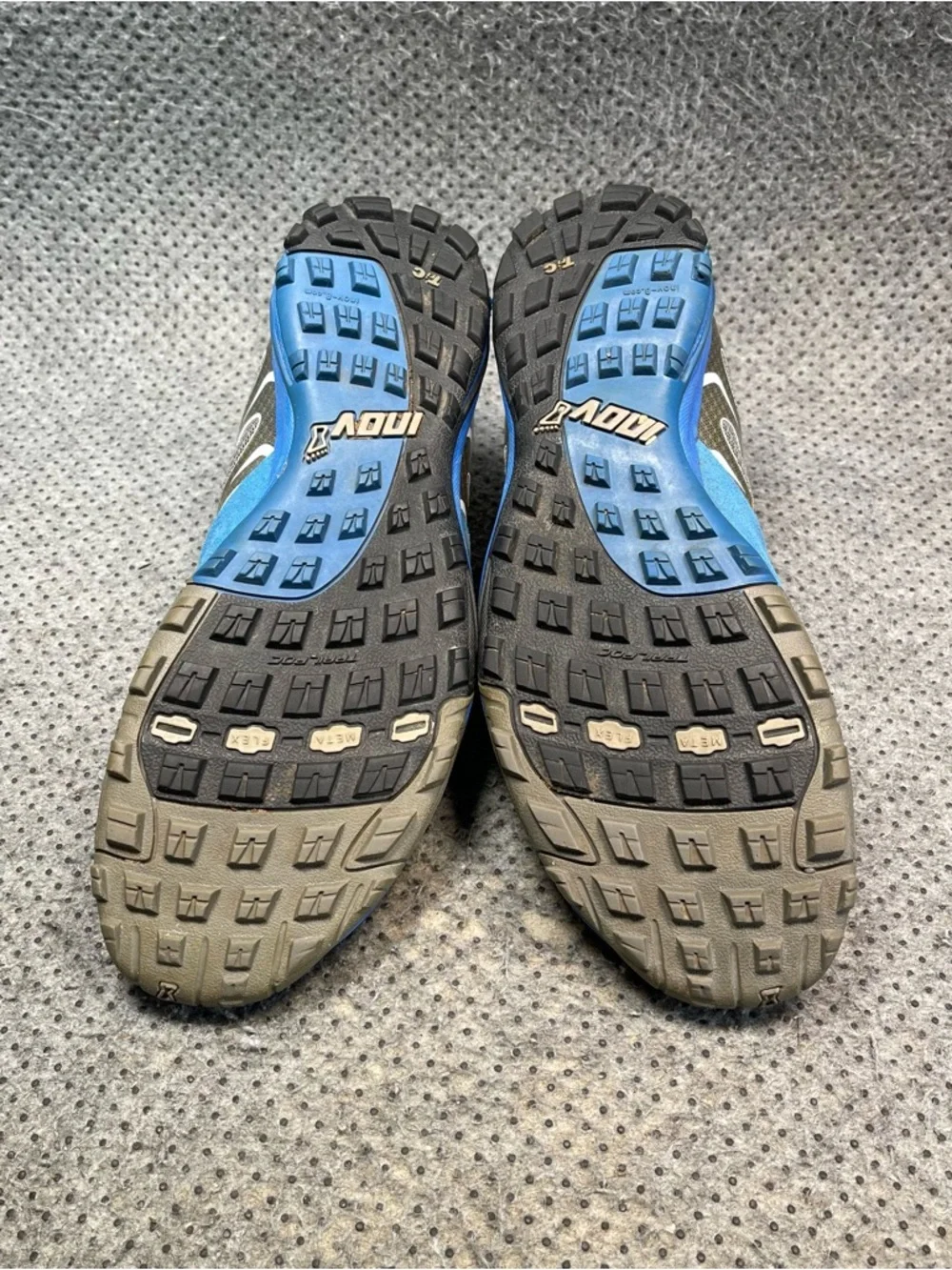 INOV8 Trailroc 255 Grey Blue Hiking Shoes Size 10 Women’s
